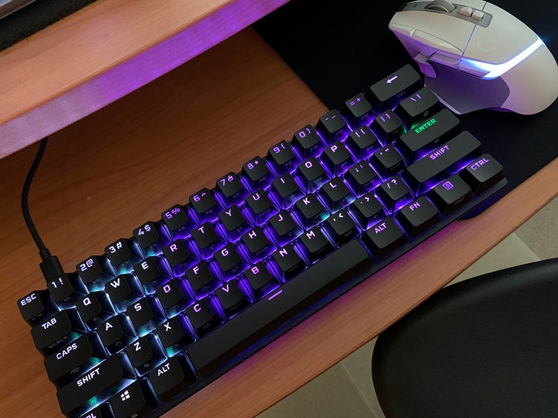 Corsair K70 Pro Mini Wireless Keyboard Overview