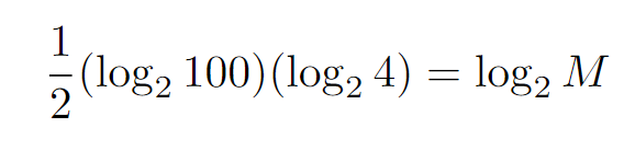 Logarithmic calculation