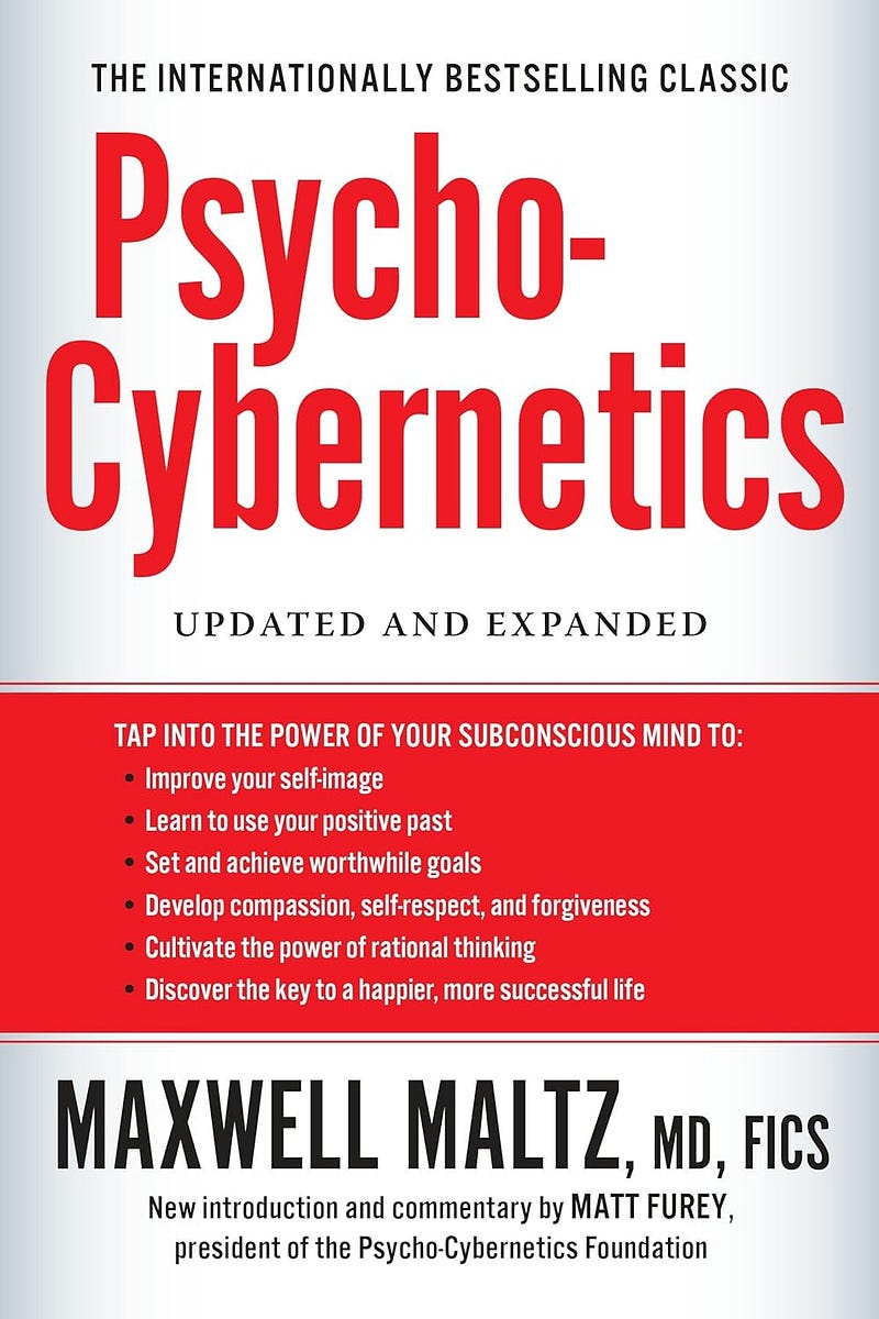 Psycho-Cybernetics book cover illustration