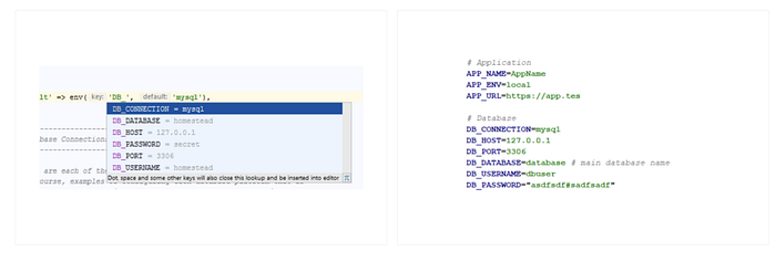 .env Plugin Functionality