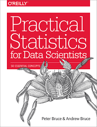 Cover of 'Practical Statistics for Data Science'