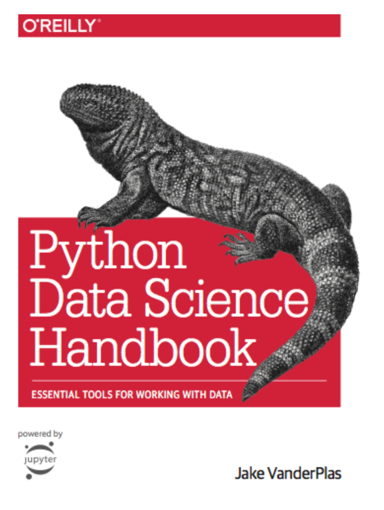 Cover of 'Python Data Science Handbook'