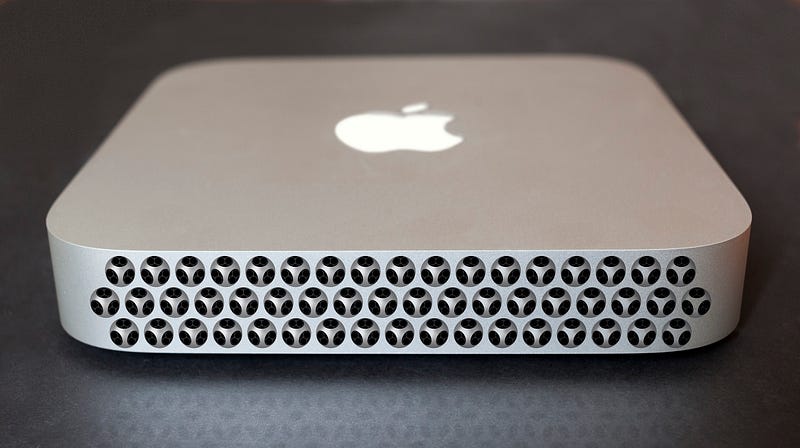 Author's humorous illustration of the M2 Pro Mac Mini