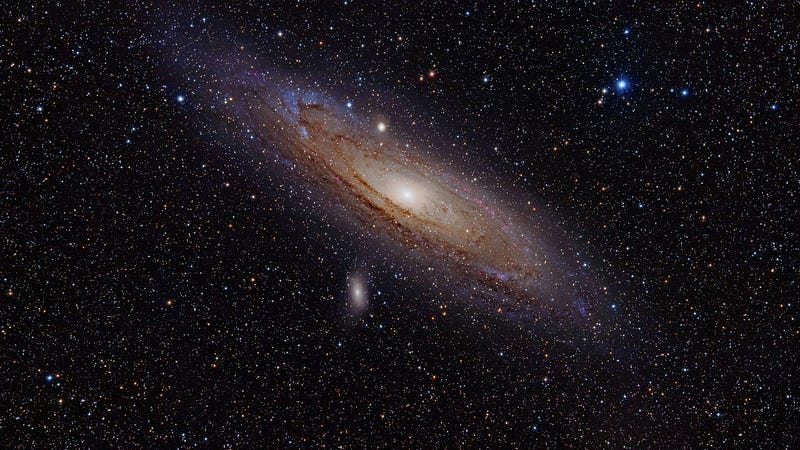 Hubble Space Telescope image of Andromeda Galaxy