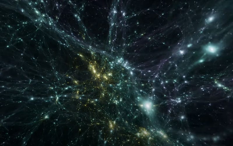 Galaxies in motion from the simulation