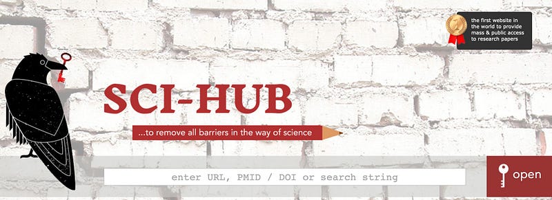 Accessing scientific papers via Sci-Hub