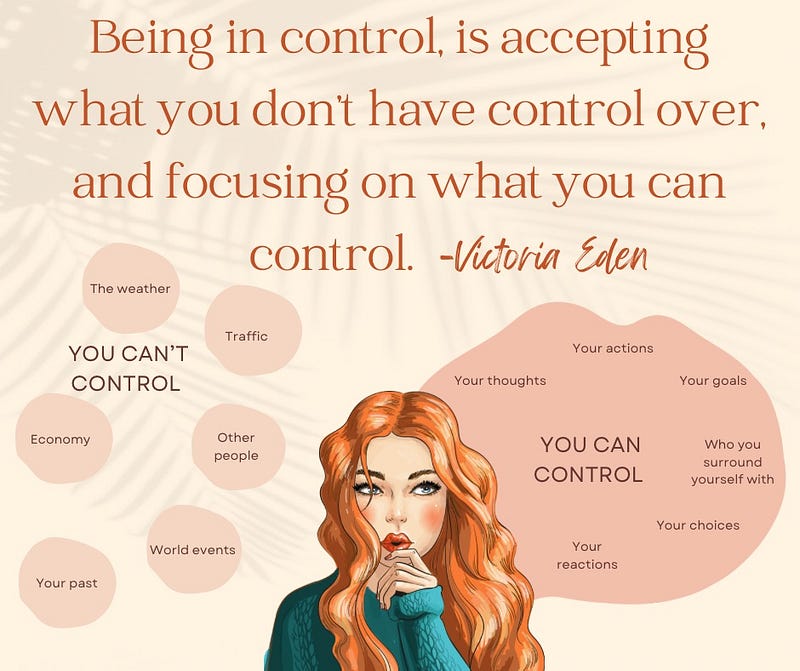 Reflecting on control and self-worth