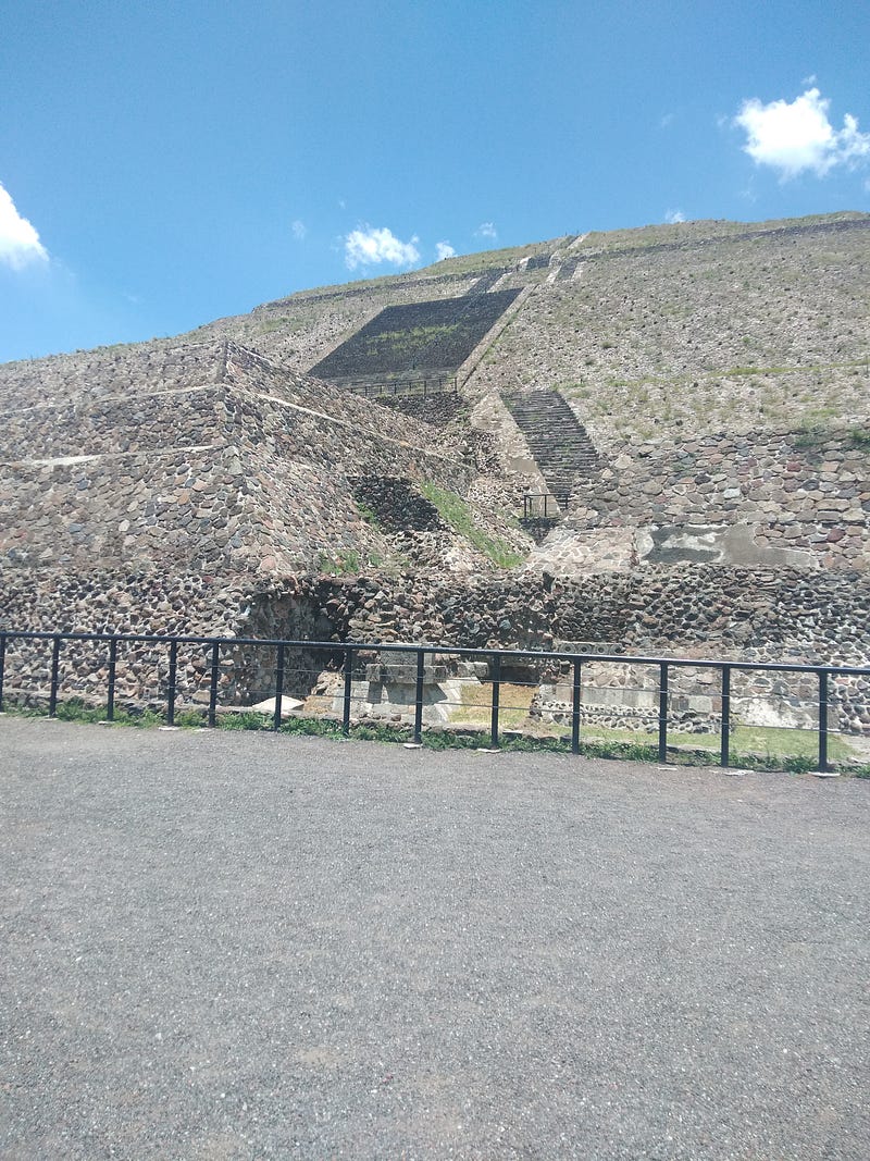 Pyramid of the Moon in Teotihuacán, Mexico